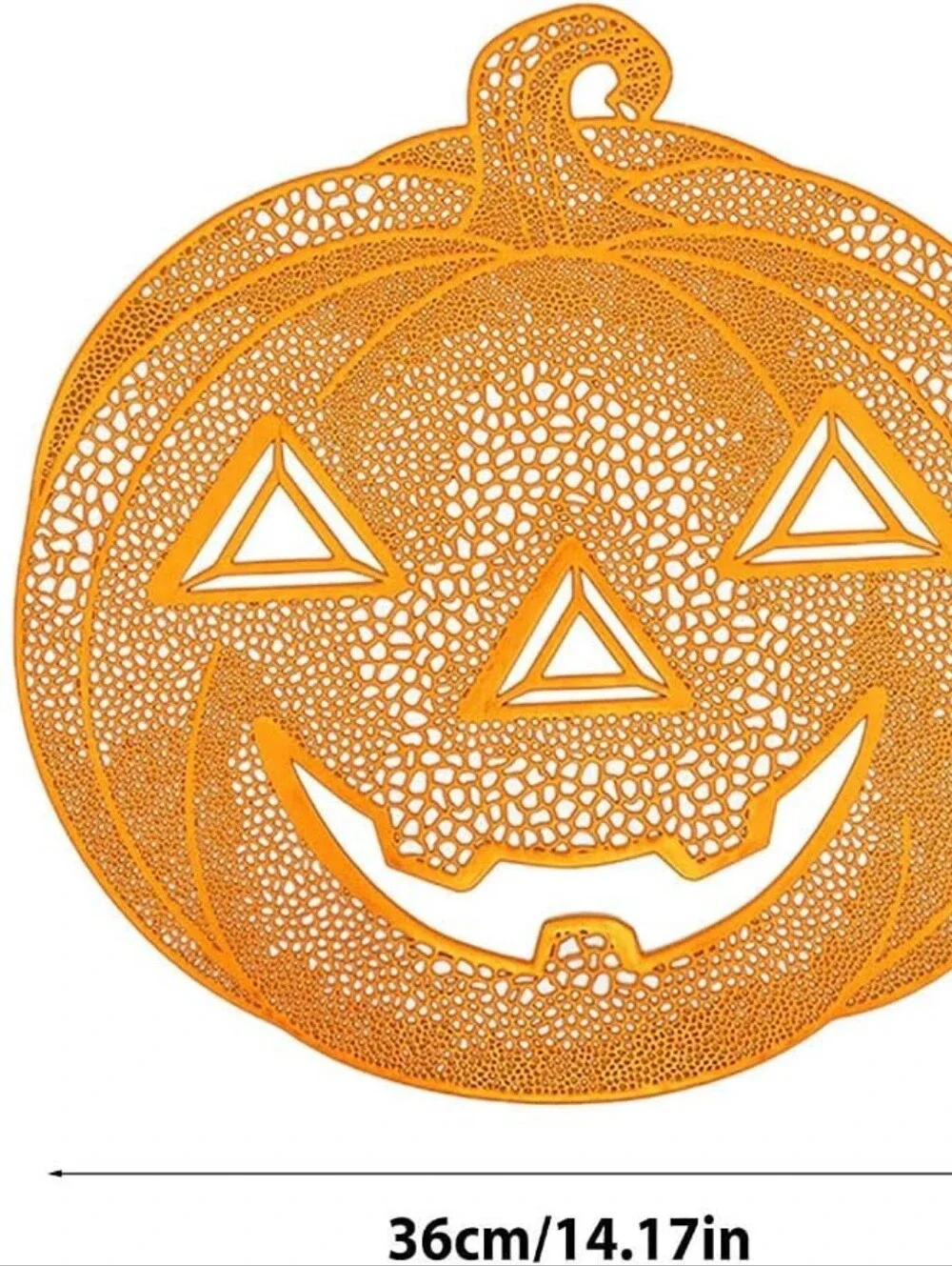 Black Skull OR Pumpkin Placemat Choose 1